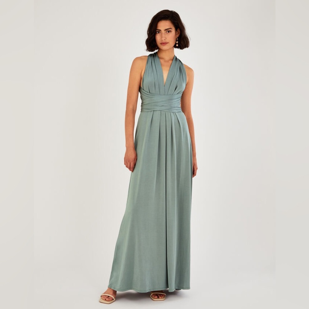 Multi-way infinity dress from Monsoon (UK) in mint/pale green, US size 6-8